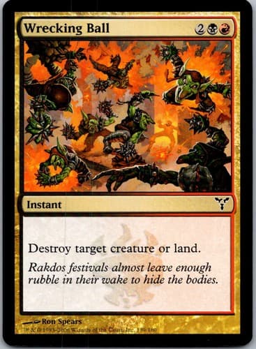 Wrecking Ball C DIS #139 NM MTG Magic