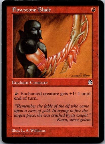 Flowstone Blade C STH # NM MTG Magic