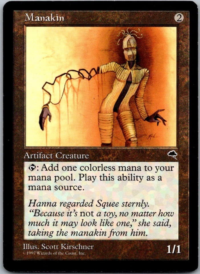 Manakin C TMP #296 LP MTG Magic