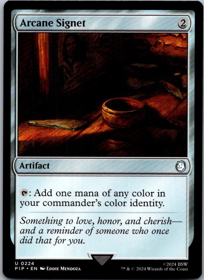Arcane Signet U PIP #752 LP MTG Magic