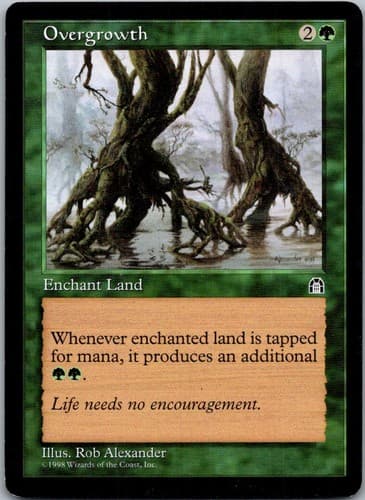 Overgrowth C STH # LP MTG Magic
