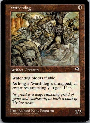 Watchdog U TMP #314 NM MTG Magic