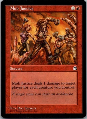 Mob Justice C STH # NM MTG Magic