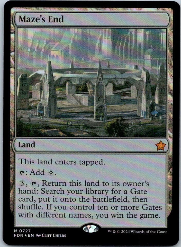 Maze's End M Foundations 727 NM