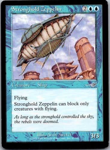Stronghold Zeppelin U NMS #47 NM MTG Magic