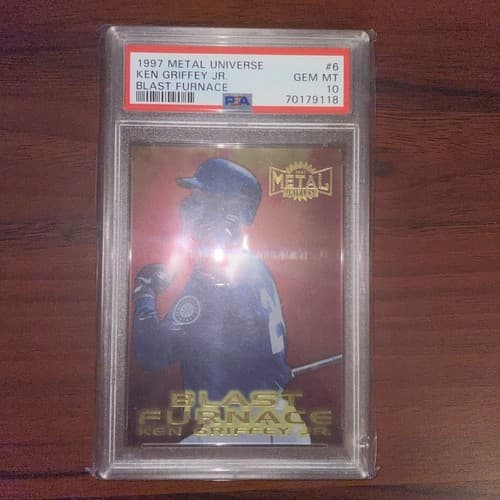 1997 Metal Universe Ken Griffey Jr. Blast Furnace