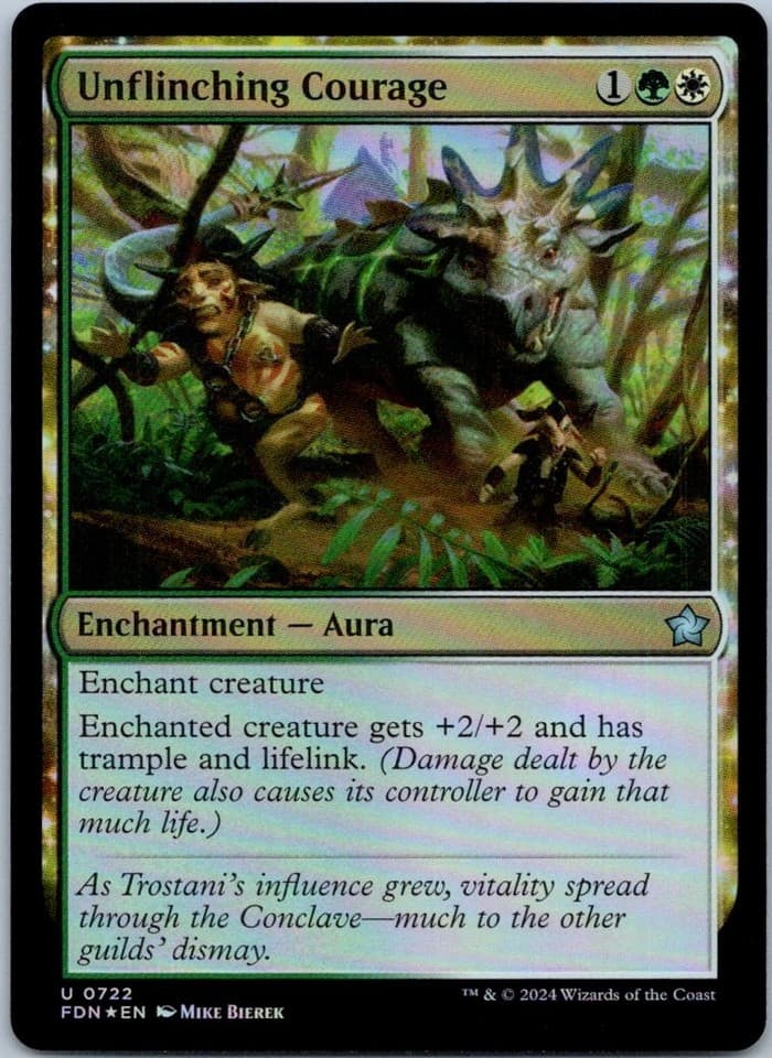 Unflinching Courage U Foundations 722 NM