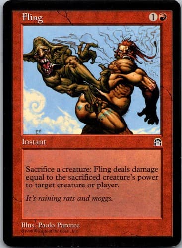 Fling C STH # NM MTG Magic