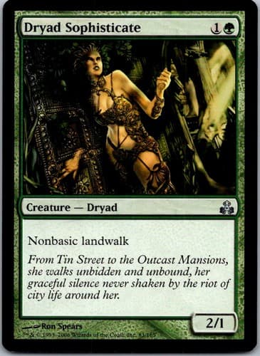 Dryad Sophisticate U GPT #83 NM MTG Magic