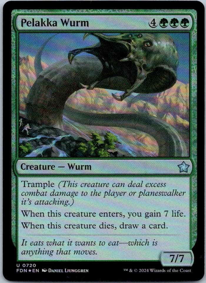 Pelakka Wurm () U Foundations 720 NM