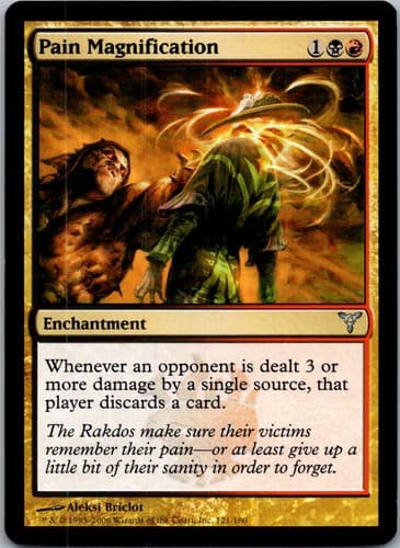 Pain Magnification U LIST #121/180 NM MTG Magic