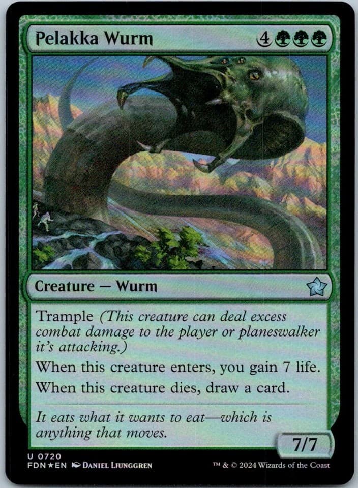 Pelakka Wurm () U Foundations 720 NM