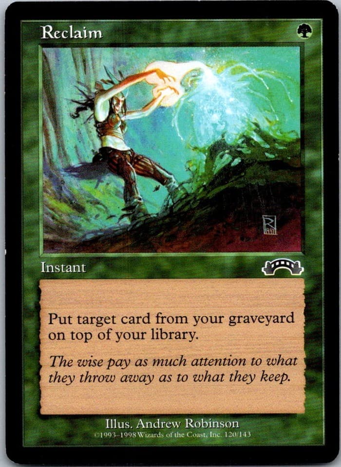 Reclaim C EXO #120 LP MTG Magic