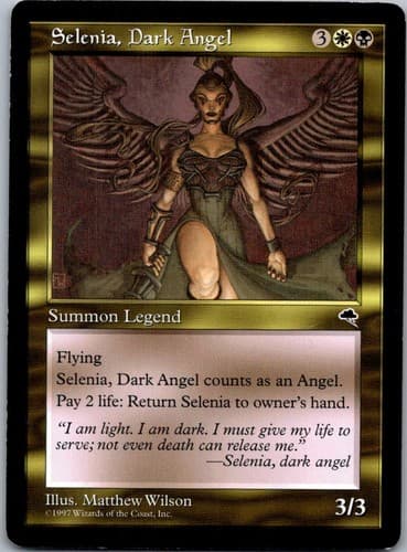 Selenia, Dark Angel R TMP #270 LP MTG Magic