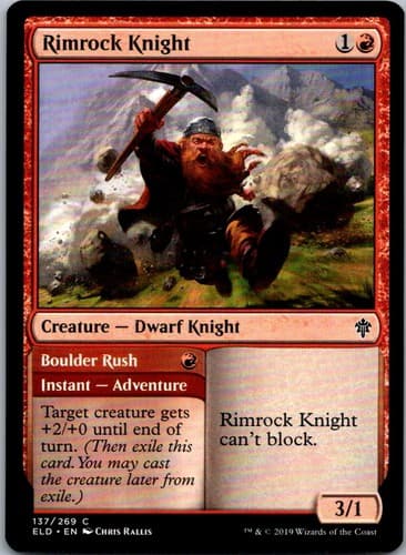 Rimrock Knight C ELD #137 NM MTG Magic