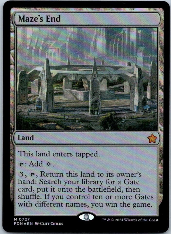 Maze's End M Foundations 727 NM