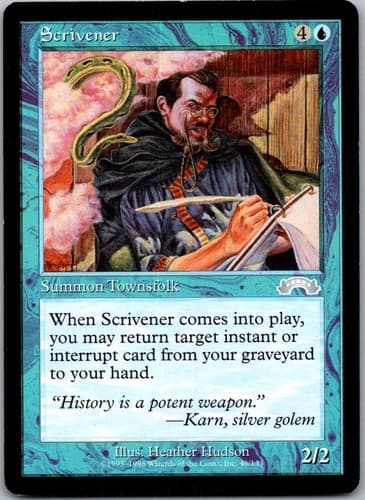 Scrivener U EXO #46 NM MTG Magic
