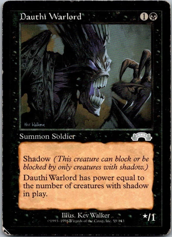 Dauthi Warlord U EXO #59 LP MTG Magic