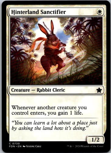 Hinterland Sanctifier C J25 #5 NM MTG Magic
