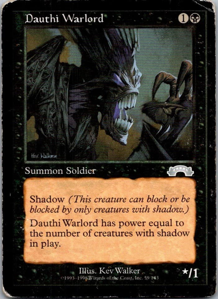 Dauthi Warlord U EXO #59 LP MTG Magic