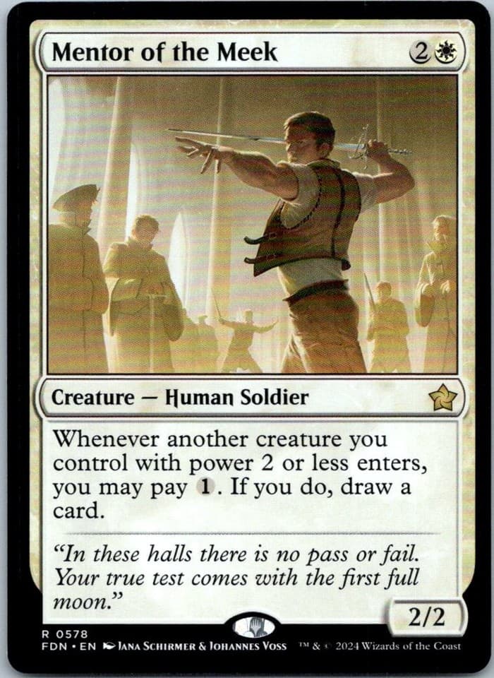 Mentor of the Meek R Foundations 578 NM