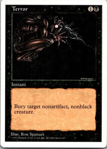 Terror C BRB # NM MTG Magic