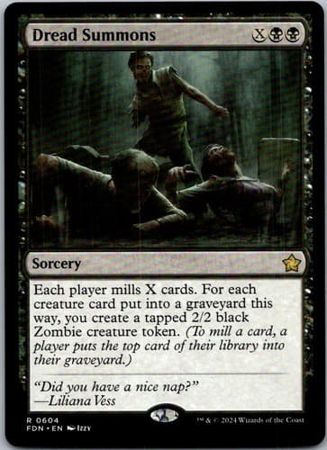 Dread Summons R NCC #249 NM MTG Magic