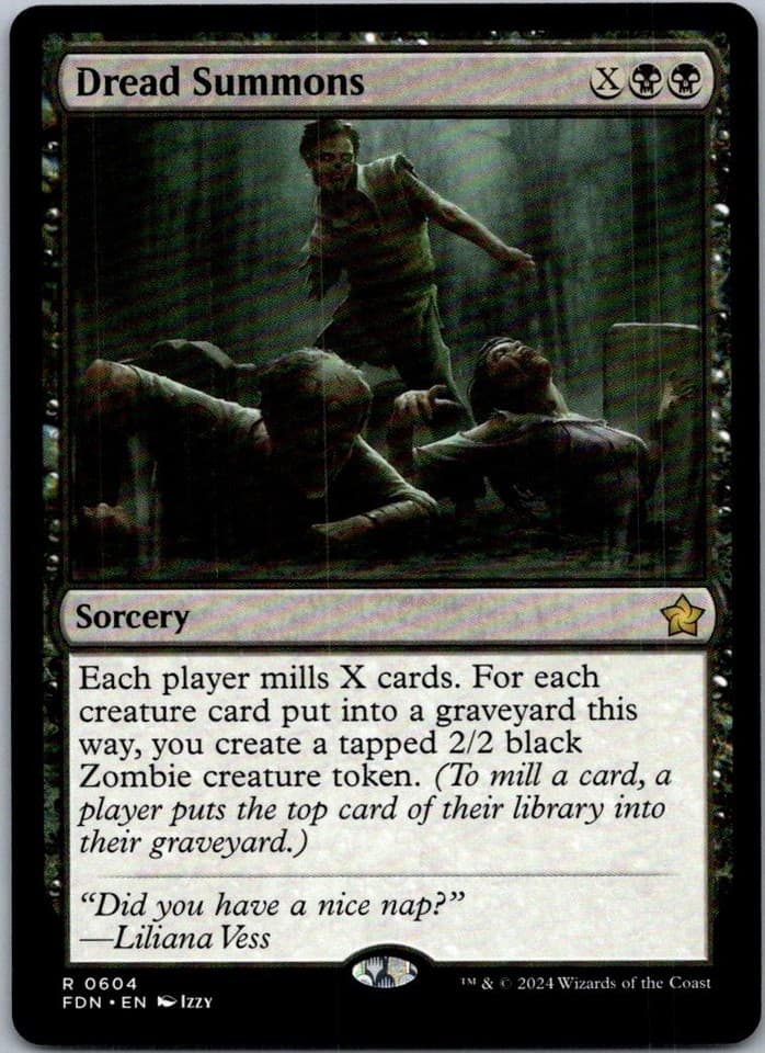 Dread Summons R NCC #249 NM MTG Magic