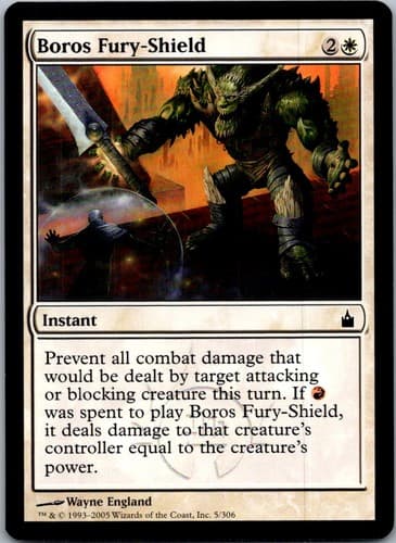 Boros Fury - Shield C RAV #5 LP MTG Magic
