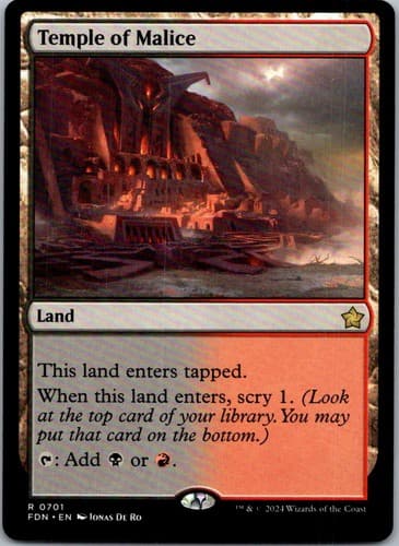 Temple of Malice R DSC #310 NM MTG Magic