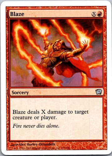 Blaze U 8ED #177 LP MTG Magic
