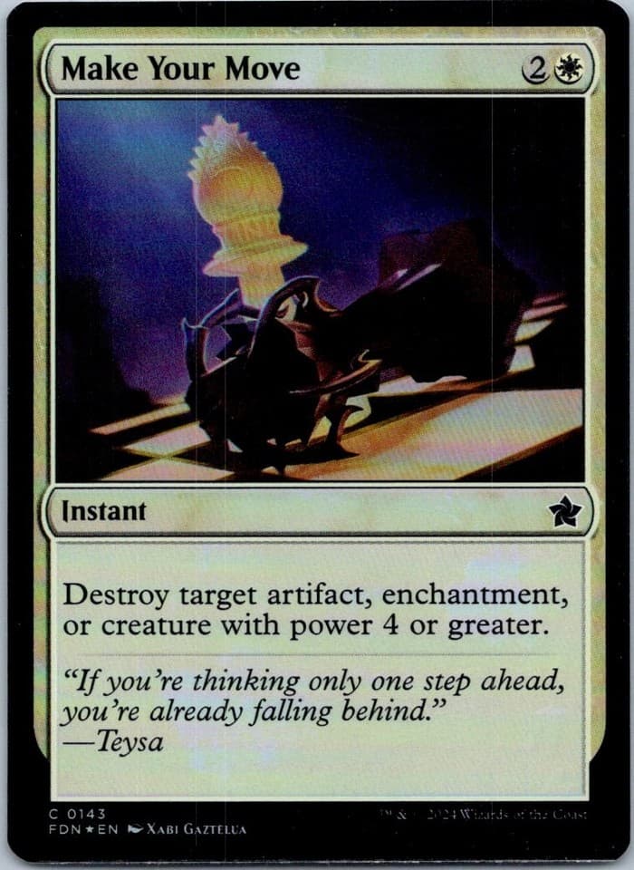 Make Your Move C Foundations 143 NM