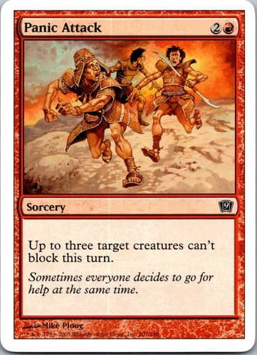 Panic Attack C 9ED #207 NM MTG Magic