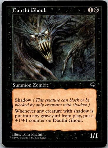 Dauthi Ghoul U TMP #121 LP MTG Magic