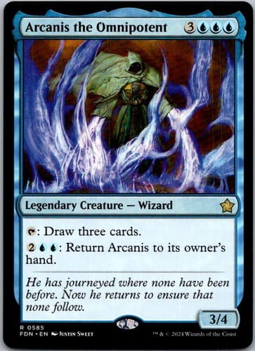 Arcanis the Omnipotent R C17 #80 NM MTG Magic