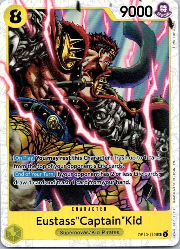 Eustass"Captain"Kid (112) SR Royal Blood OP10 - 112 NM