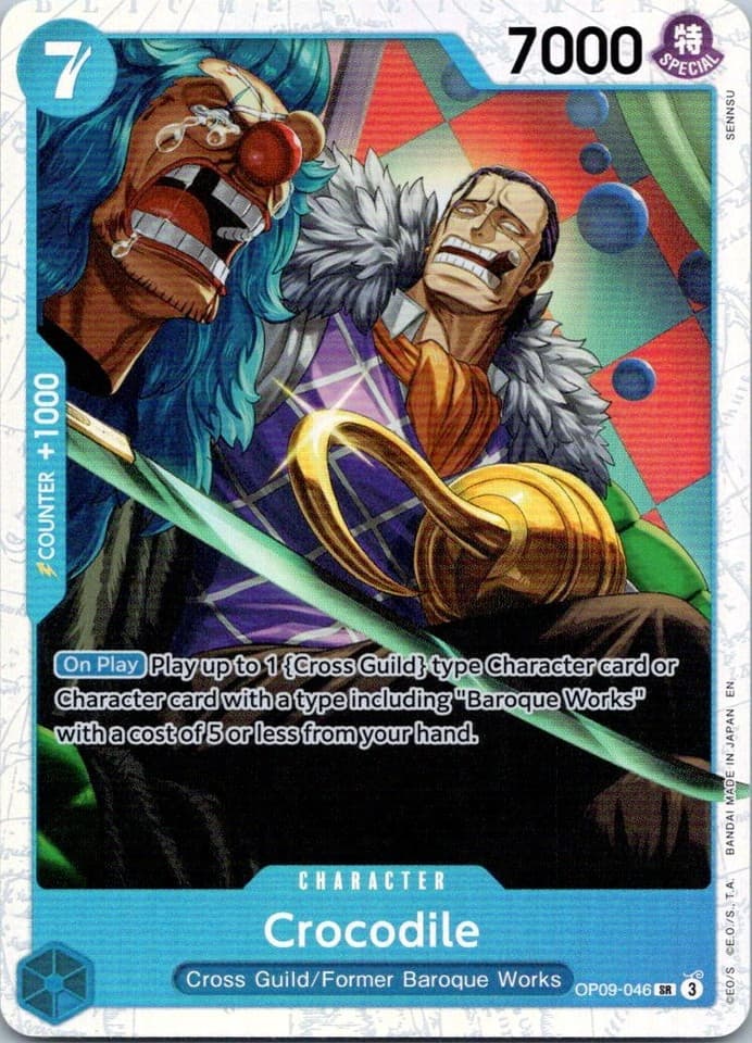 Crocodile (046) SR Emperors in the New World OP09 - 046 NM
