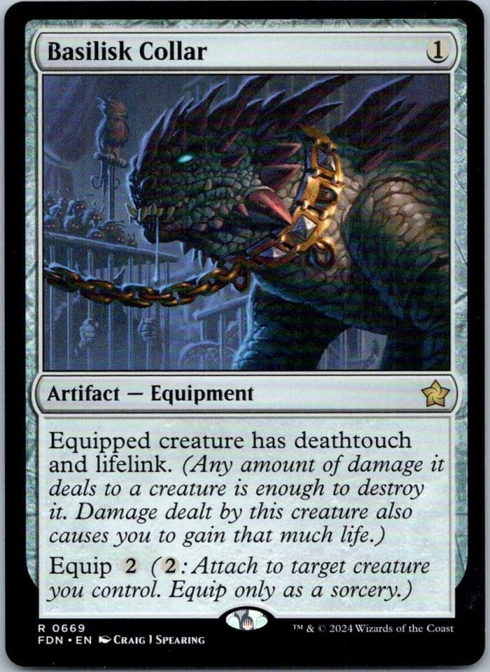 Basilisk Collar R Foundations 669 NM