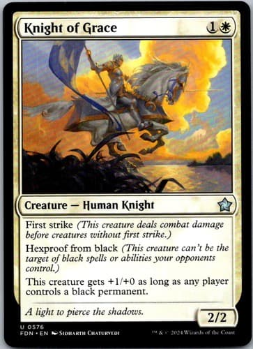 Knight of Grace U DOM #23 NM MTG Magic