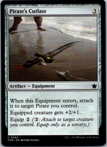 Pirate's Cutlass C XLN #242 NM MTG Magic