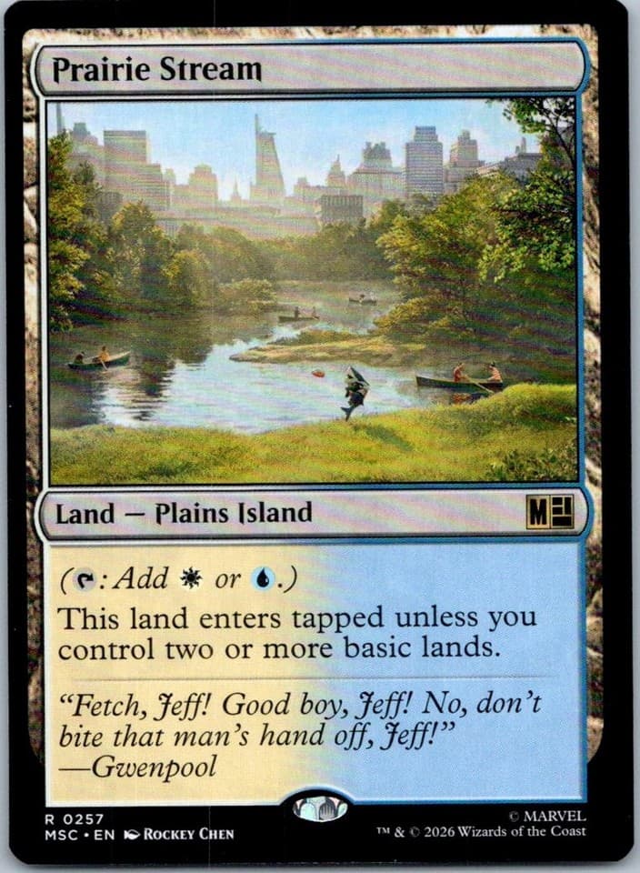 Prairie Stream R Commander: Marvel Super Heroes 257 NM