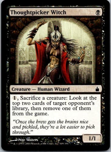 Thoughtpicker Witch C RAV #109 NM MTG Magic