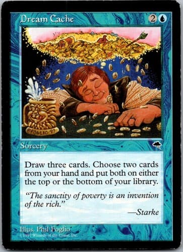 Dream Cache C TMP #59 NM MTG Magic