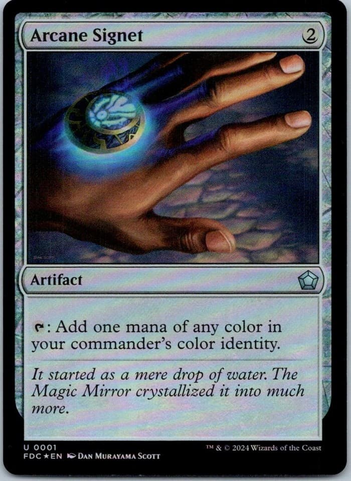 Arcane Signet U Commander: Foundations 1 NM