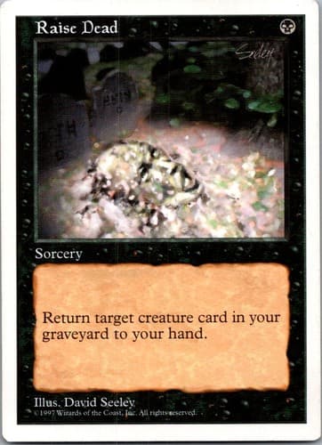Raise Dead C 5ED # NM MTG Magic