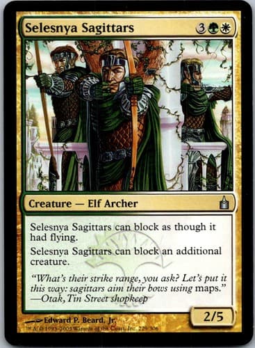 Selesnya Sagittars U RAV #229 NM MTG Magic