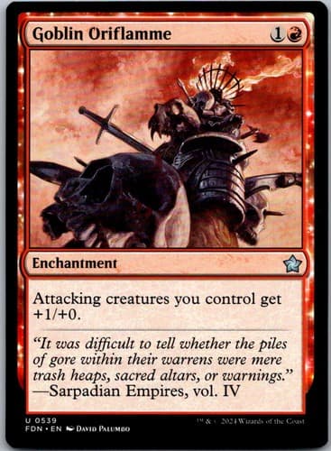 Goblin Oriflamme U LIST #130 NM MTG Magic