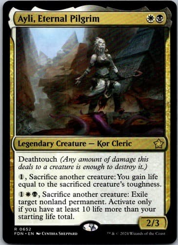 Ayli, Eternal Pilgrim R LIST #151/184 NM MTG Magic
