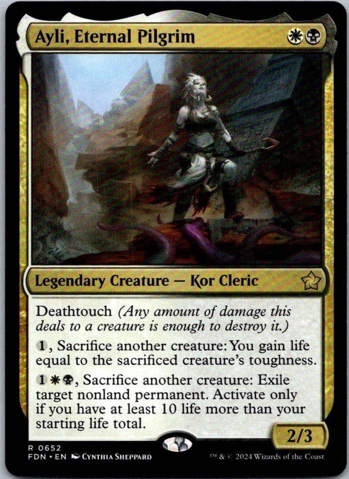 Ayli, Eternal Pilgrim R LIST #151/184 NM MTG Magic