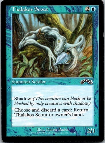 Thalakos Scout C EXO #48 NM MTG Magic